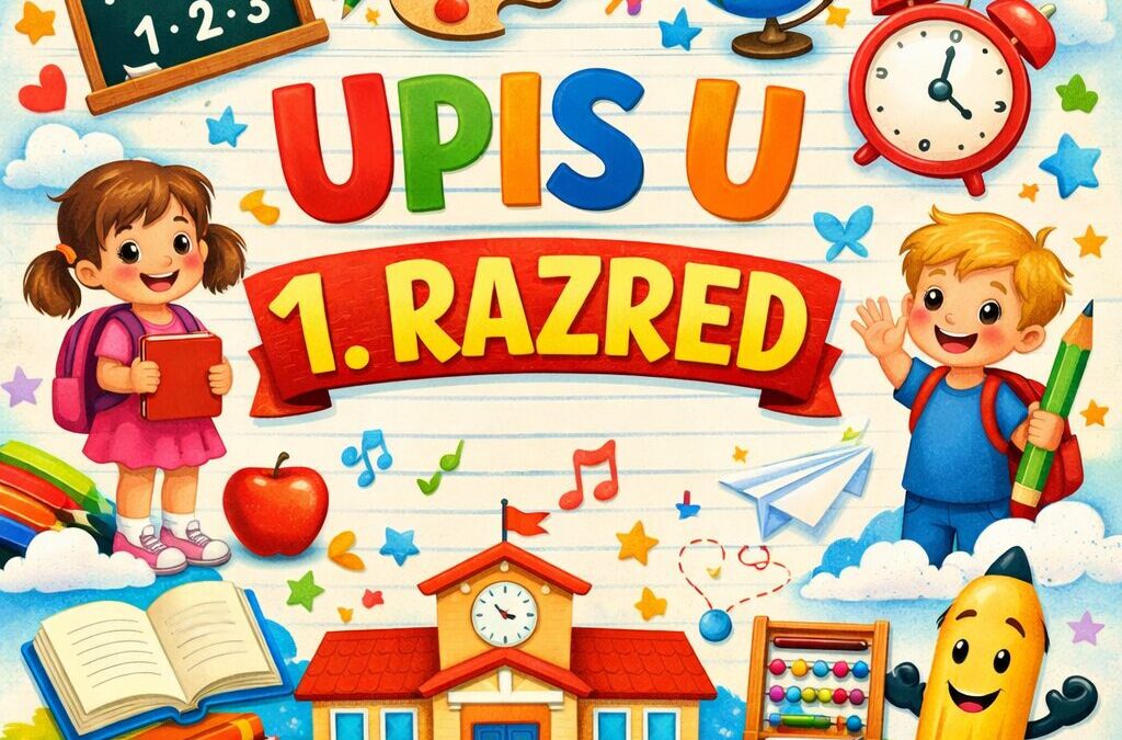 UPISI U PRVI RAZRED U ŠKOLSKU GODINU 2026./2027.