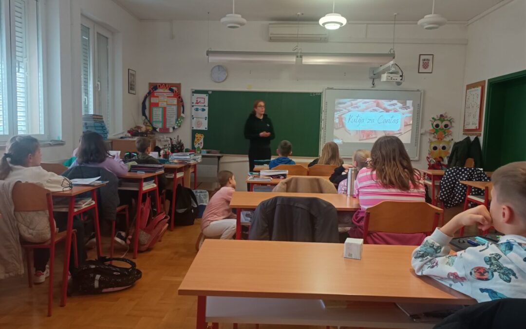 Susret djelatnice Caritasa Dubrovačke biskupije s našim učenicima