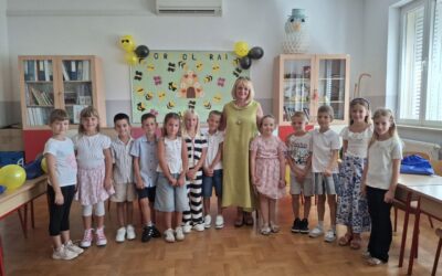 Veseli doček novih učenika u školi